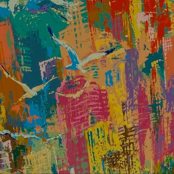 LeRoy Neiman Grand Prix de Monaco Framed Serigraph - Picture 10 of 10